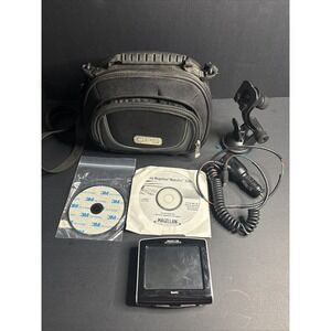 Tested Magellan Maestro 3200 Car Portable GPS Navigator System W/Pouch & Acc.